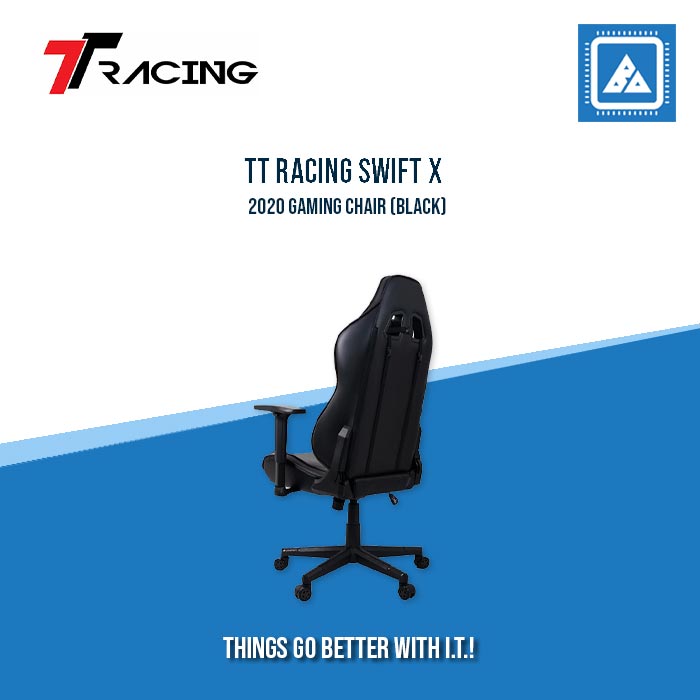 TT RACING SWIFT X 2020 GAMING CHAIR (BLACK) TT RACING SWIFT X 2020 GAMING CHAIR (BLACK)